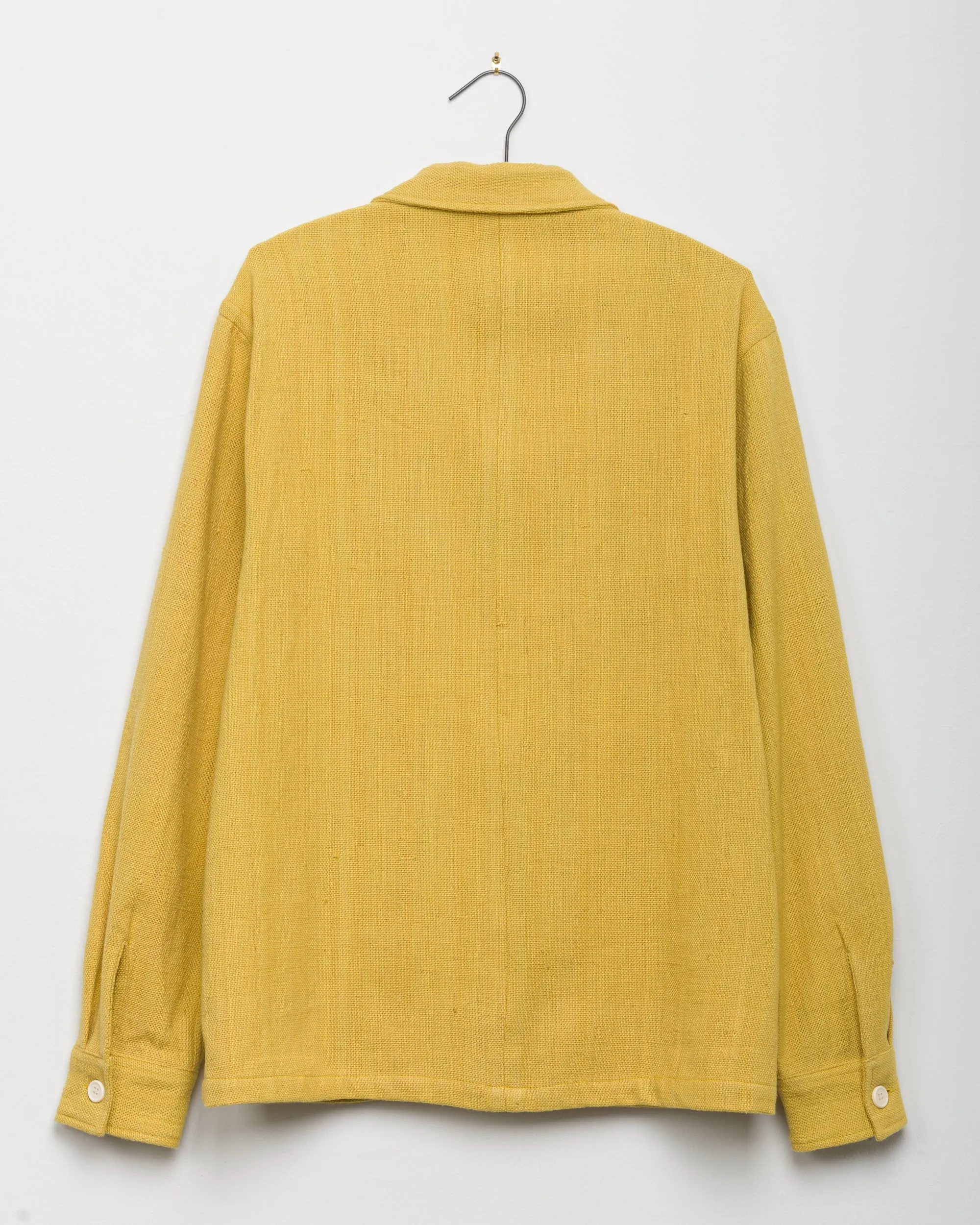 Chore Coat in Turmeric Nubby Cotton sold by The Umber & Ochre product image thumbnail 3