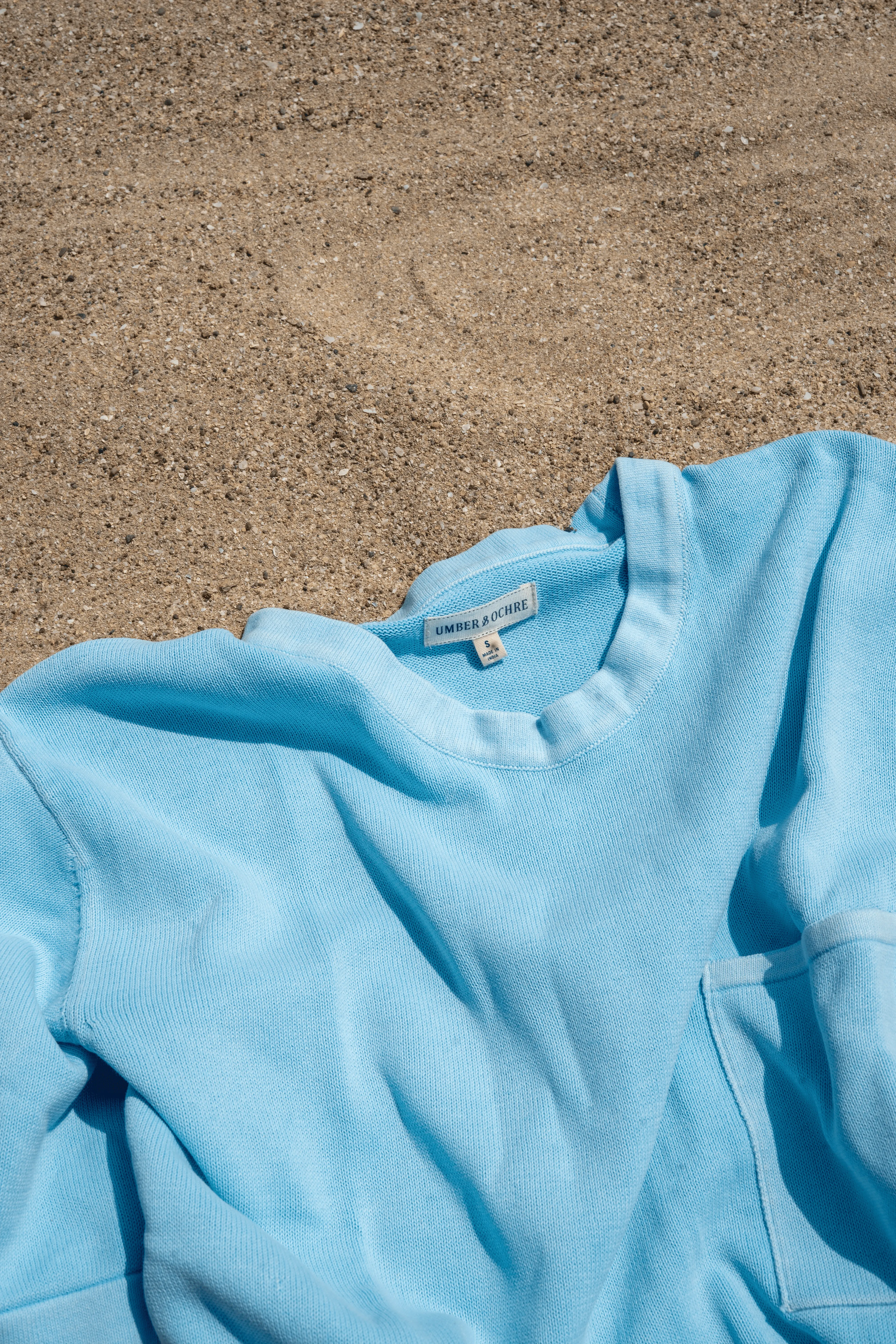 YOGI TSHIRT - ORGANIC SKY BLUE sold by The Umber & Ochre product image thumbnail 2
