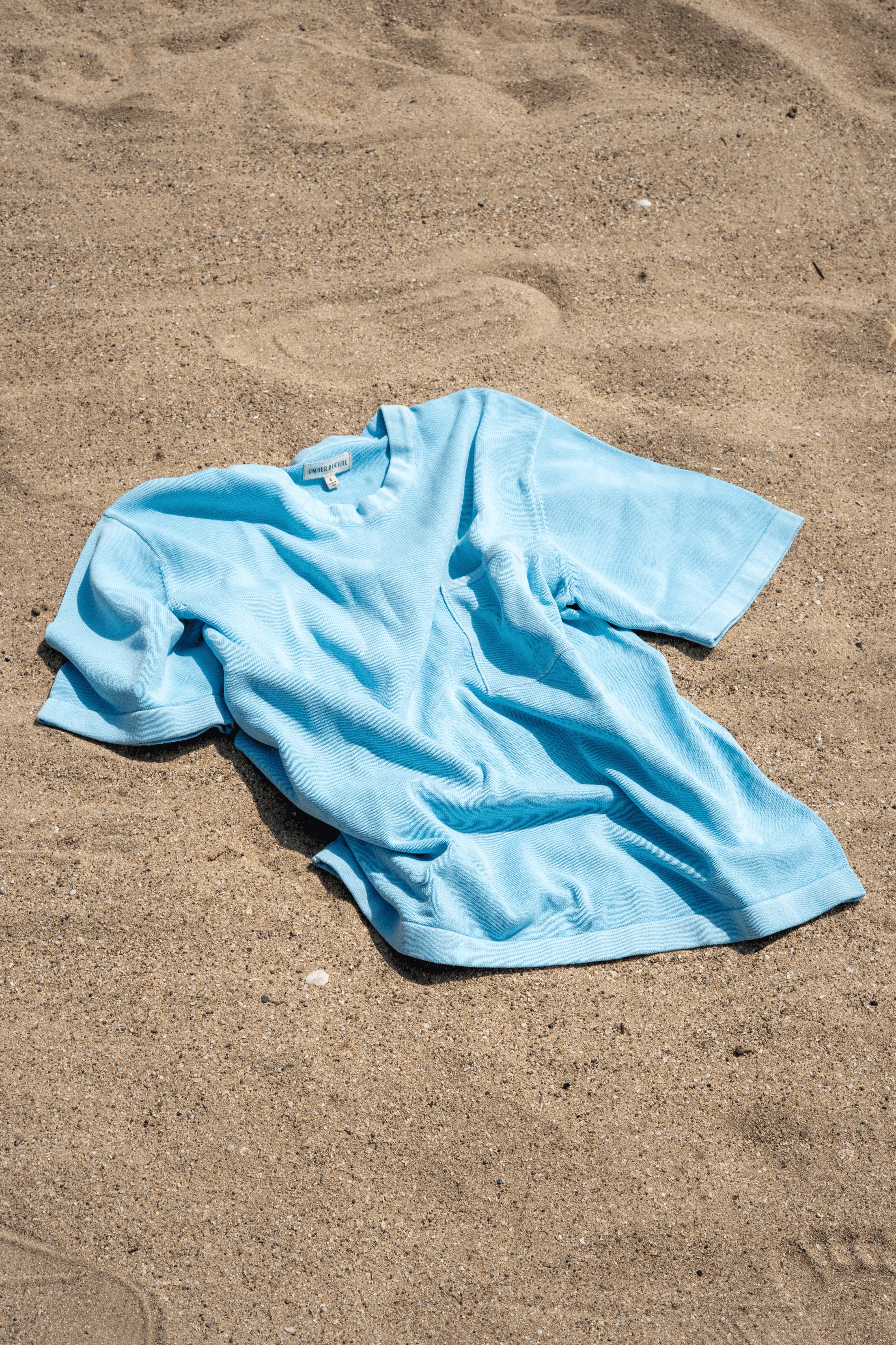 YOGI TSHIRT - ORGANIC SKY BLUE sold by The Umber & Ochre