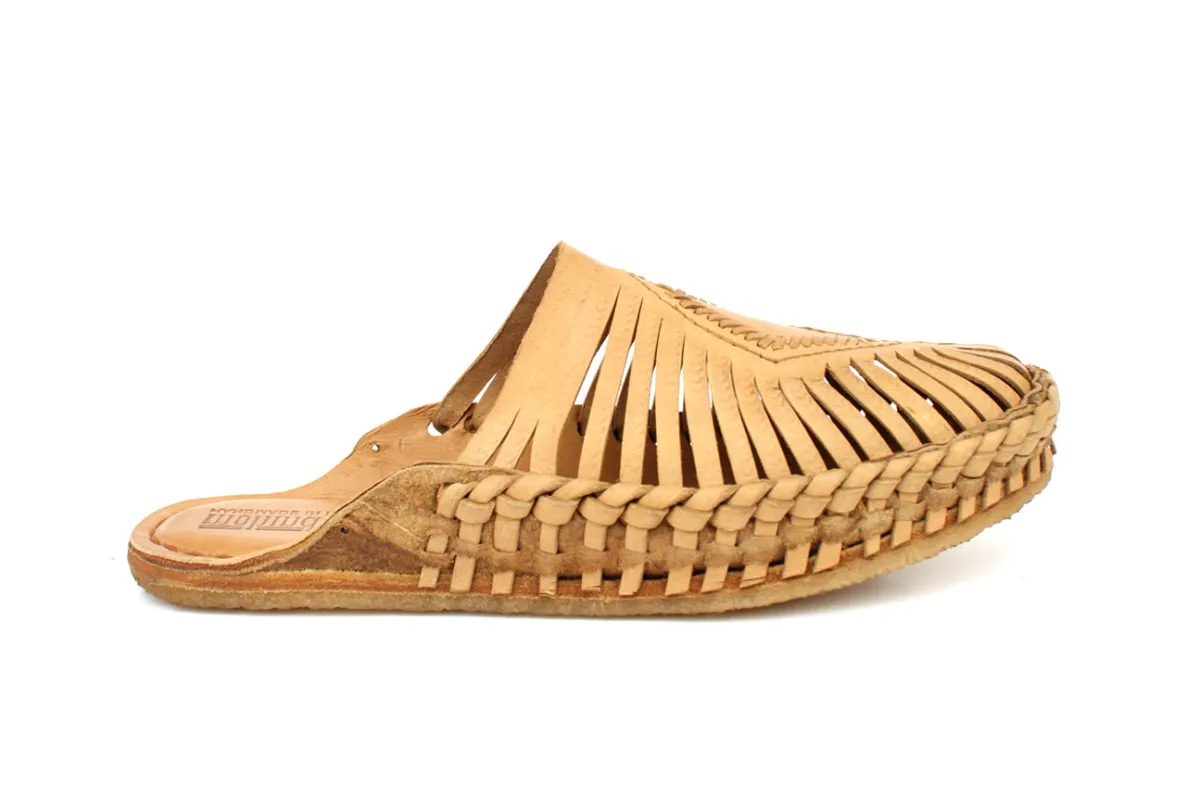 Men's Diamond City Slipper in Honey made by Mohinders Shoes