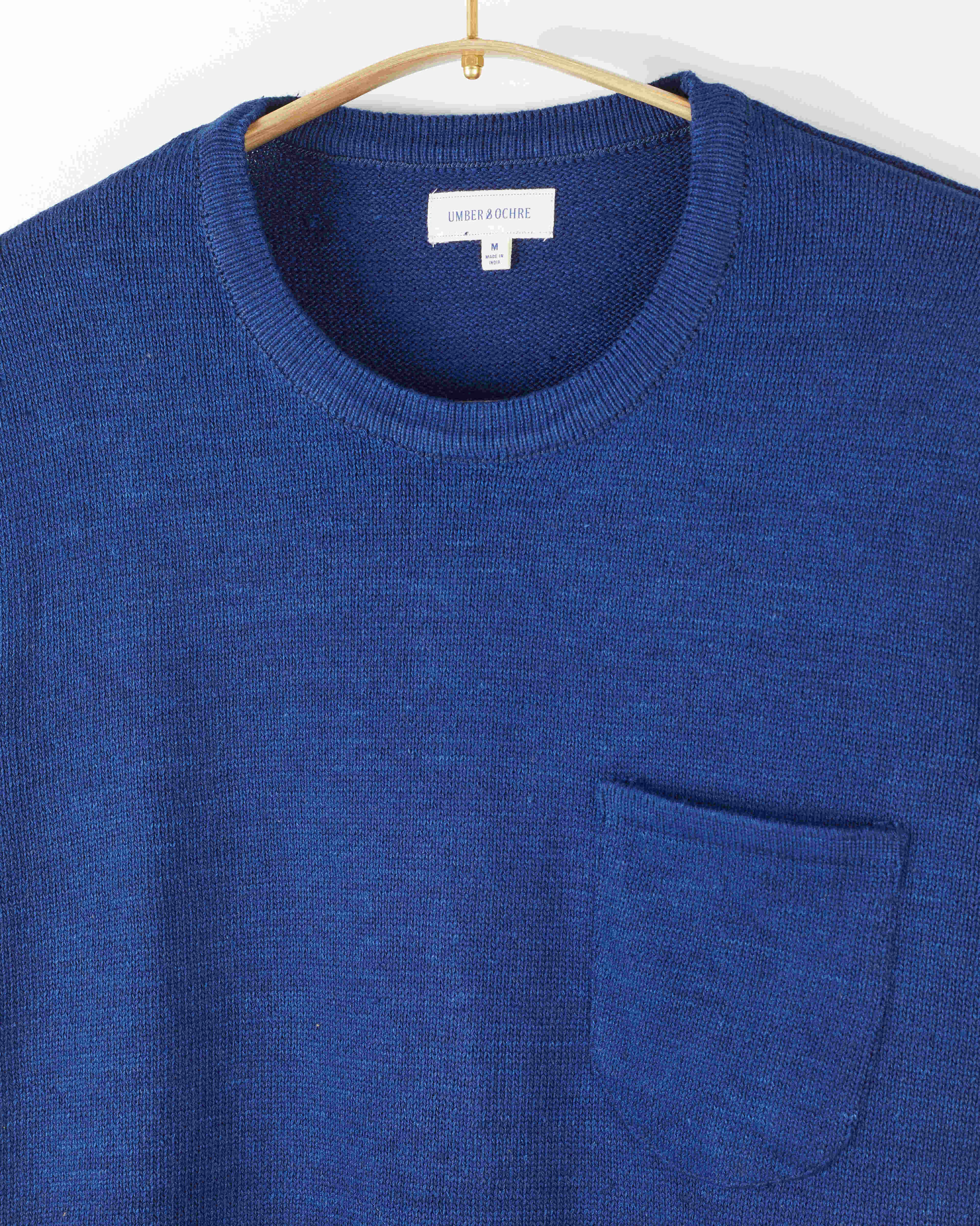 Yogi S/S Pocket Knit Tee Indigo sold by The Umber & Ochre product image thumbnail 2