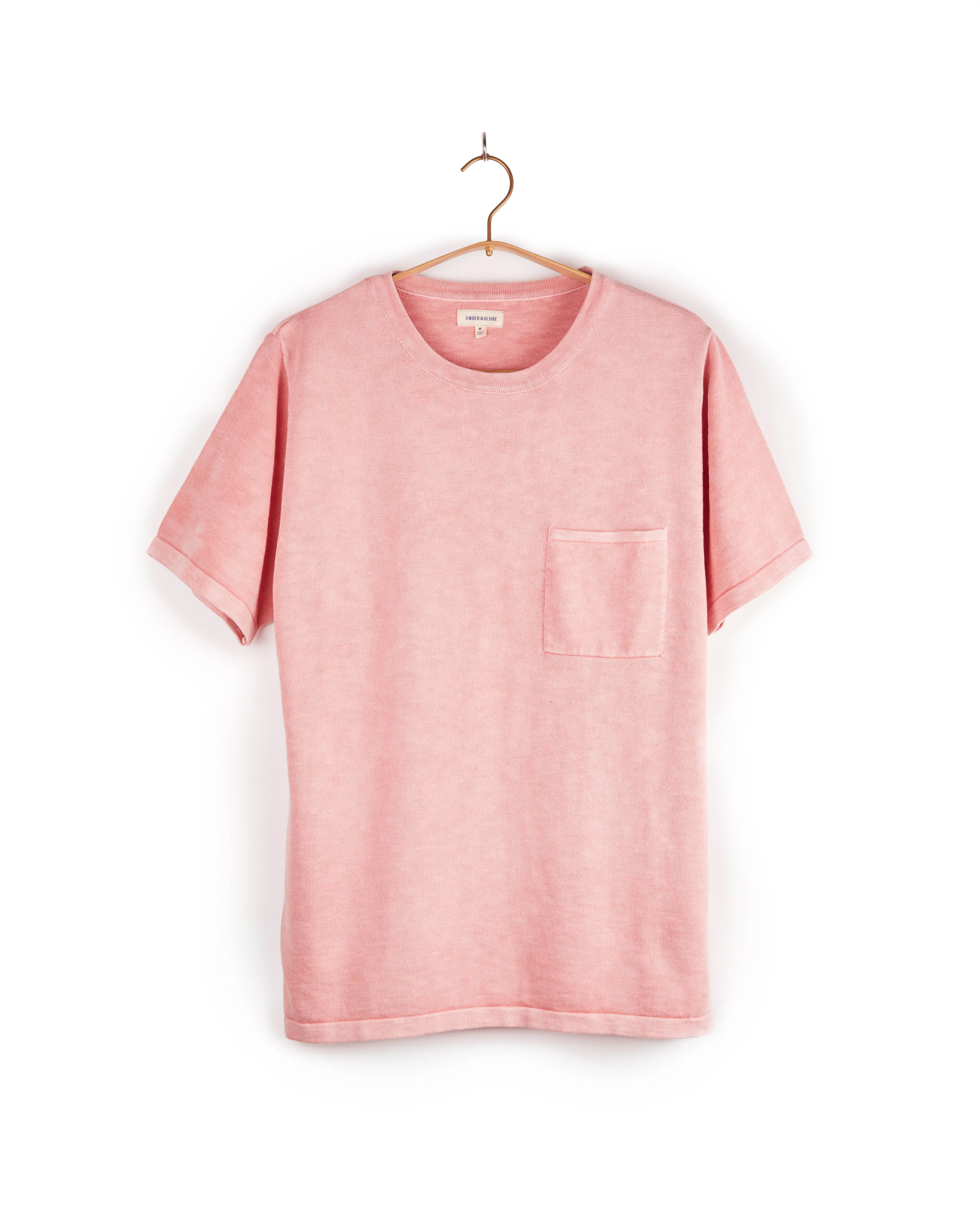 Yogi S/S Pocket Knit Tee Dusty Rose sold by The Umber & Ochre product image thumbnail 3