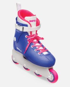 Impala Lightspeed Inline Skate - Blue/Pink sold by Impala Rollerskates
