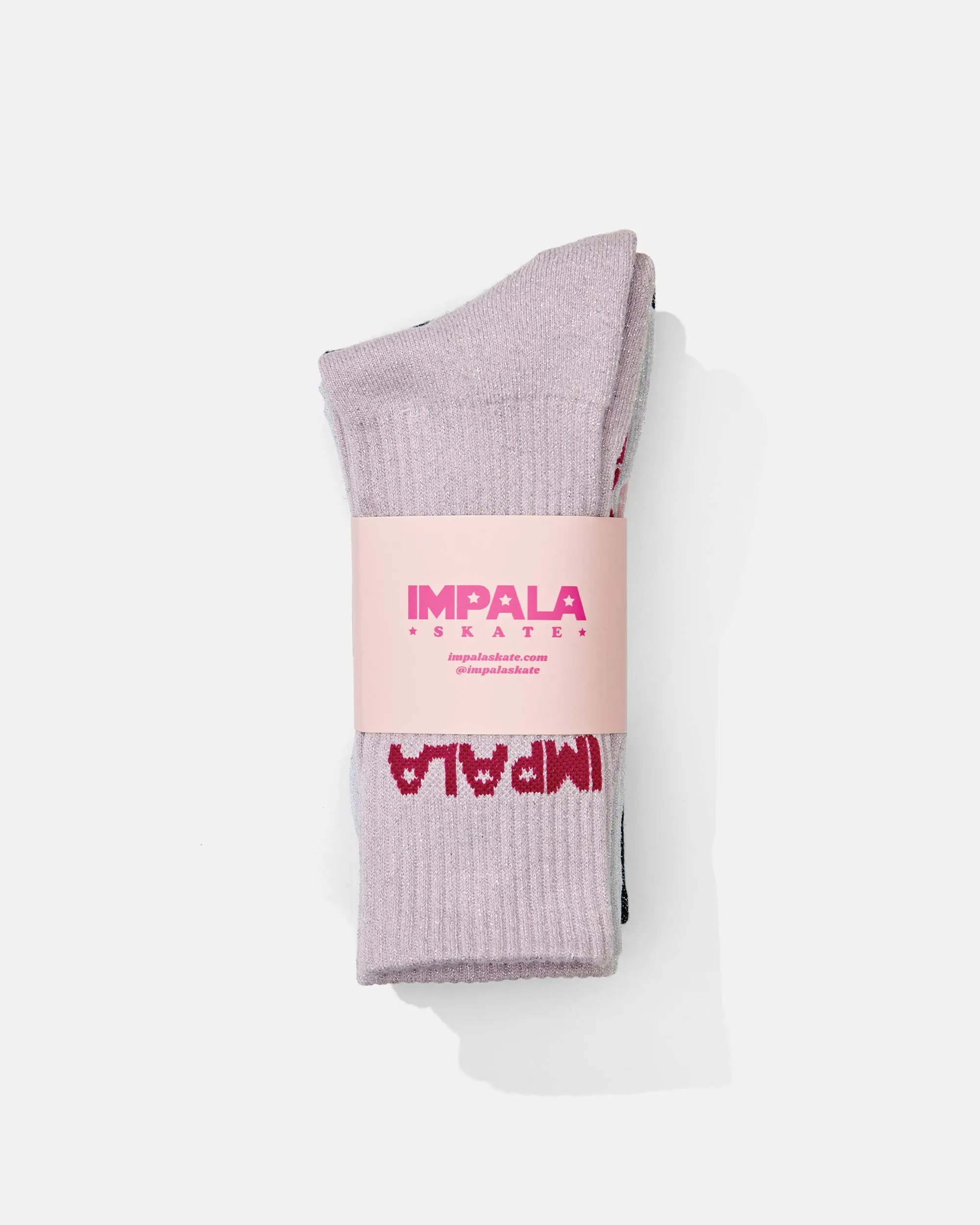 Impala Skate Sock 3pk - Sparkle sold by Impala Rollerskates product image thumbnail 3