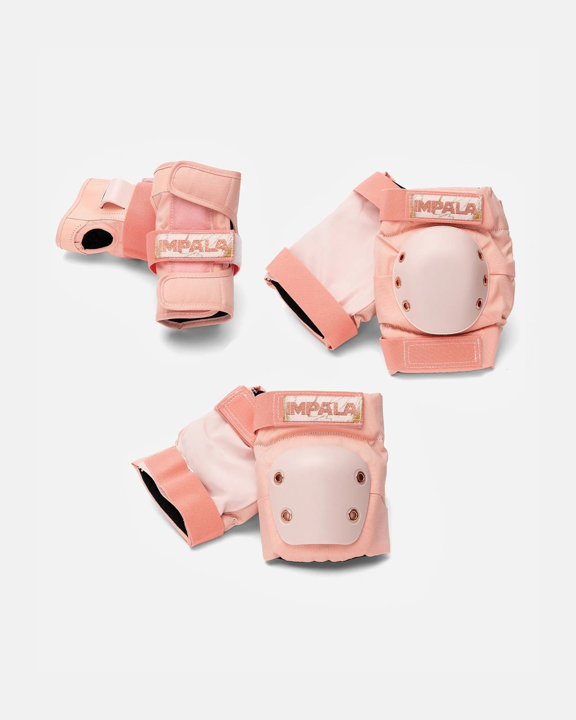 Impala Protective Set - Marawa Rose Gold sold by Impala Rollerskates