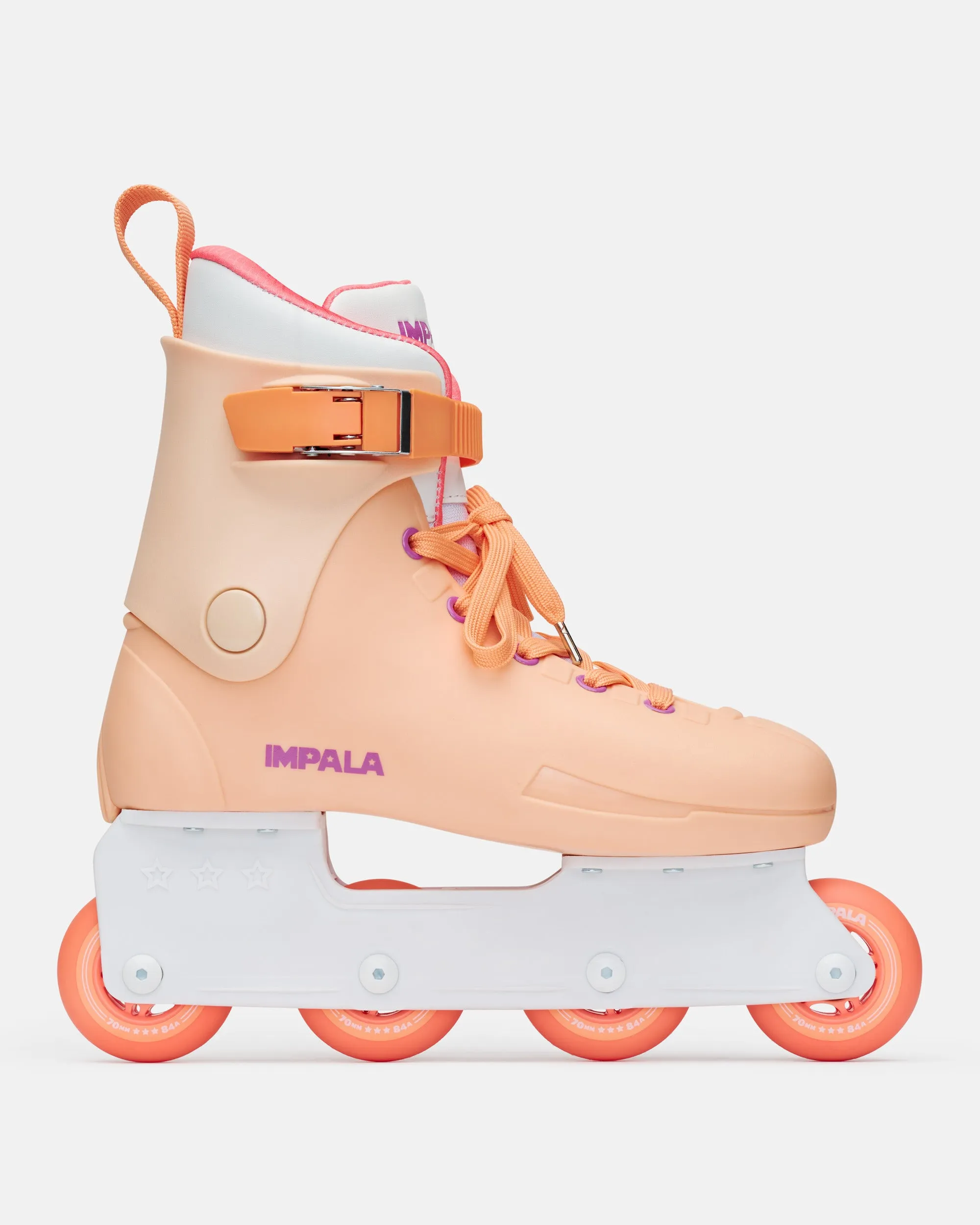 Impala Lightspeed Inline Skate - Apricot sold by Impala Rollerskates