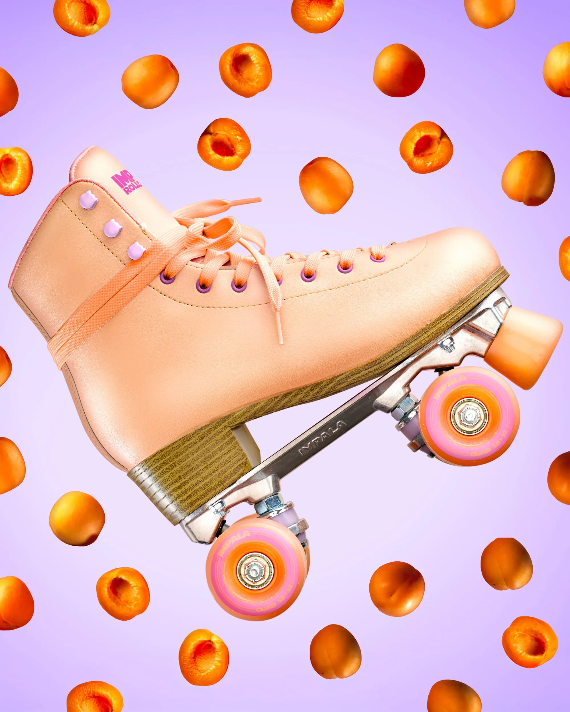 Impala Quad Skate - Apricot sold by Impala Rollerskates