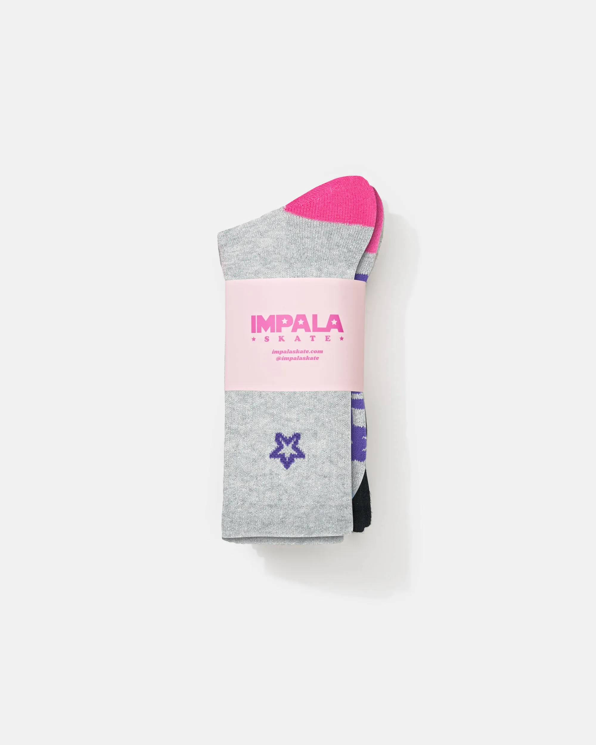 Impala Skate Sock 3pk - Twinkle sold by Impala Rollerskates product image thumbnail 4
