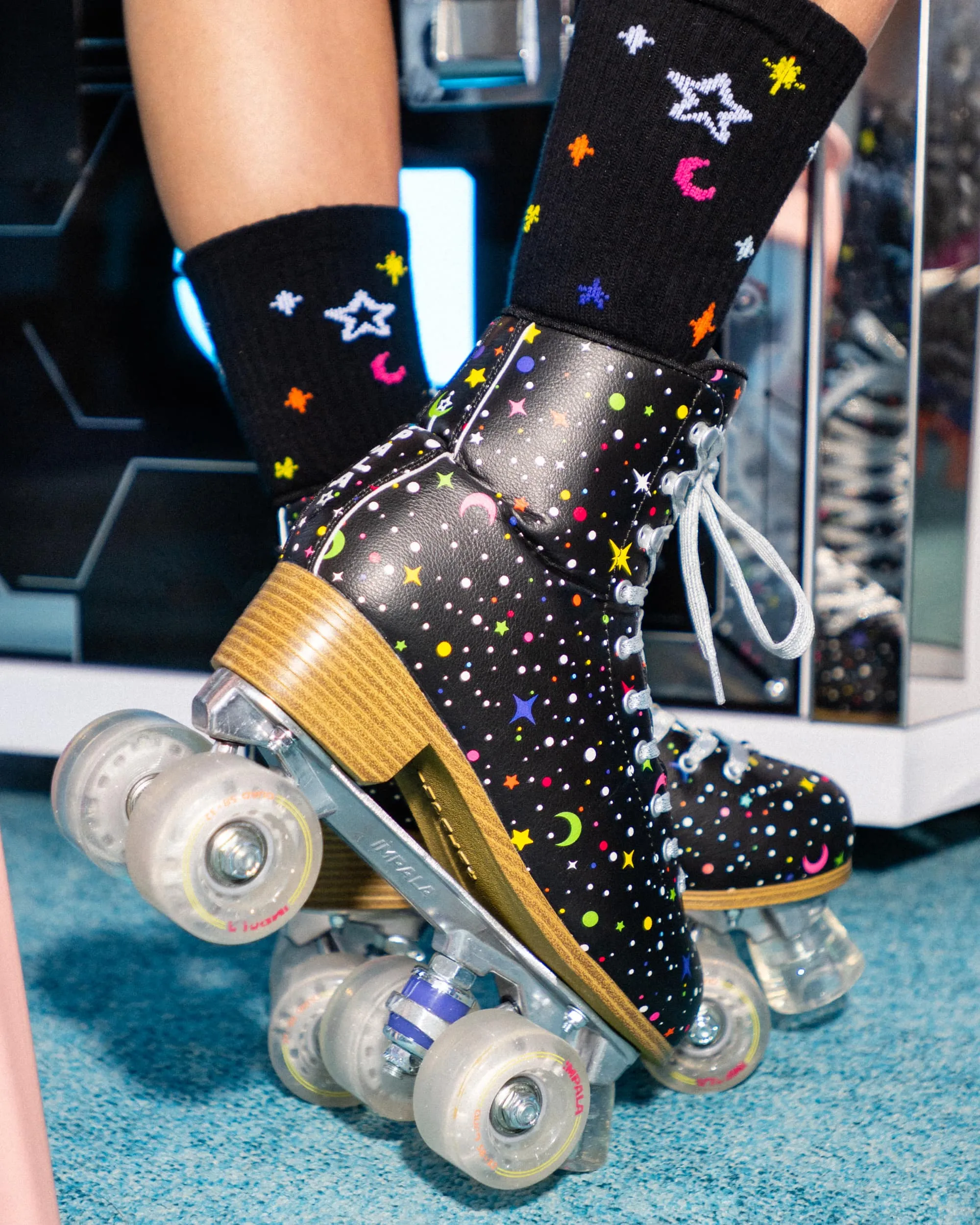 Impala Skate Sock 3pk - Twinkle sold by Impala Rollerskates product image thumbnail 3