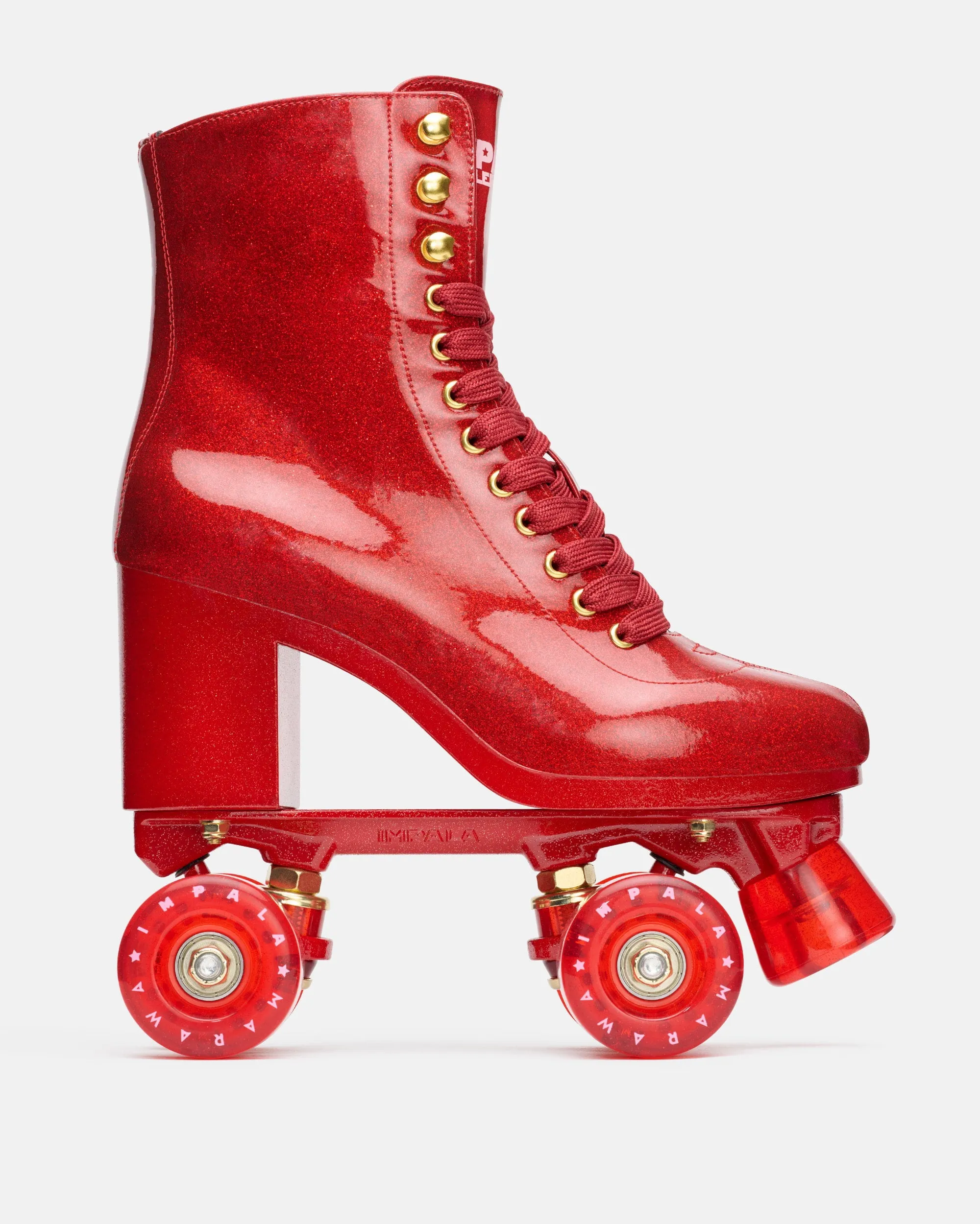 Impala Marawa High Heel Skate - Marawa Red Glitter sold by Impala Rollerskates product image thumbnail 3