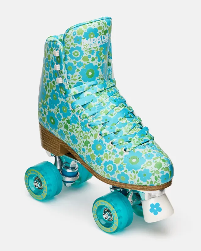 Impala Quad Skate - Ditsy Blue made by Impala Rollerskates