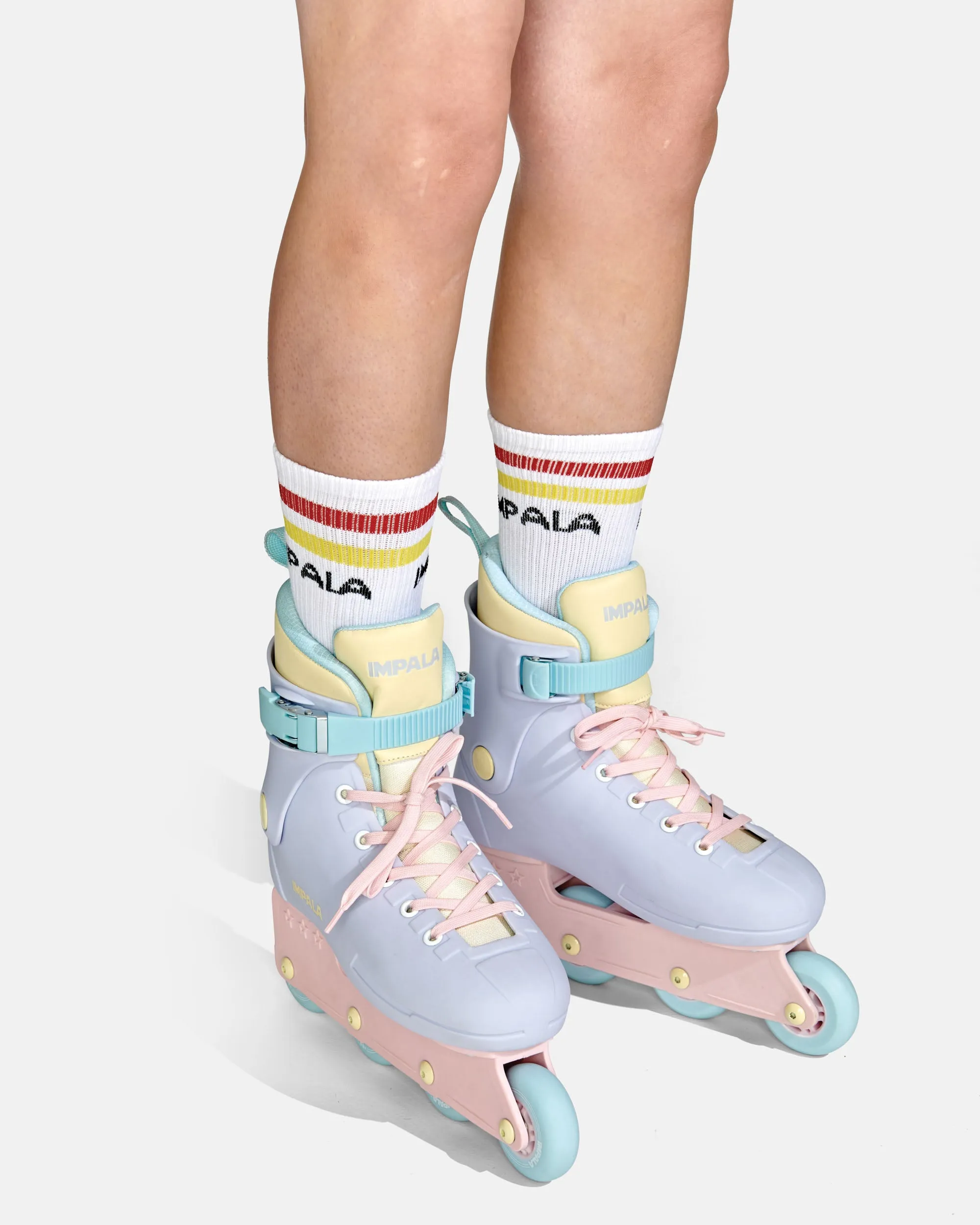 Impala Stripe Sock 3pk - Multi sold by Impala Rollerskates product image thumbnail 3