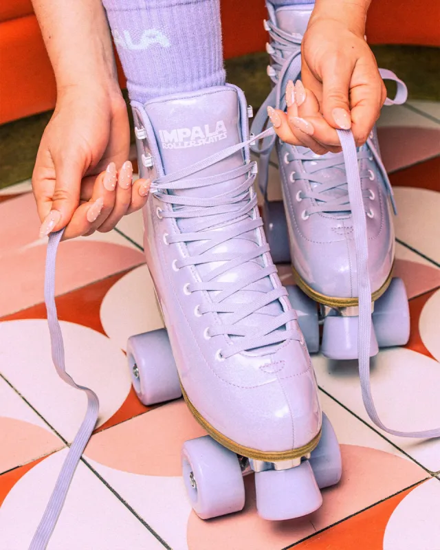 Impala Quad Skate - Lilac Glitter sold by Impala Rollerskates