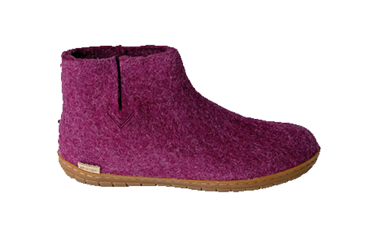glerups Boot Cranberry Rubber made by Glerups