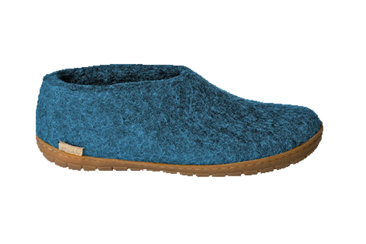 glerups Shoe Petrol Rubber sold by Glerups