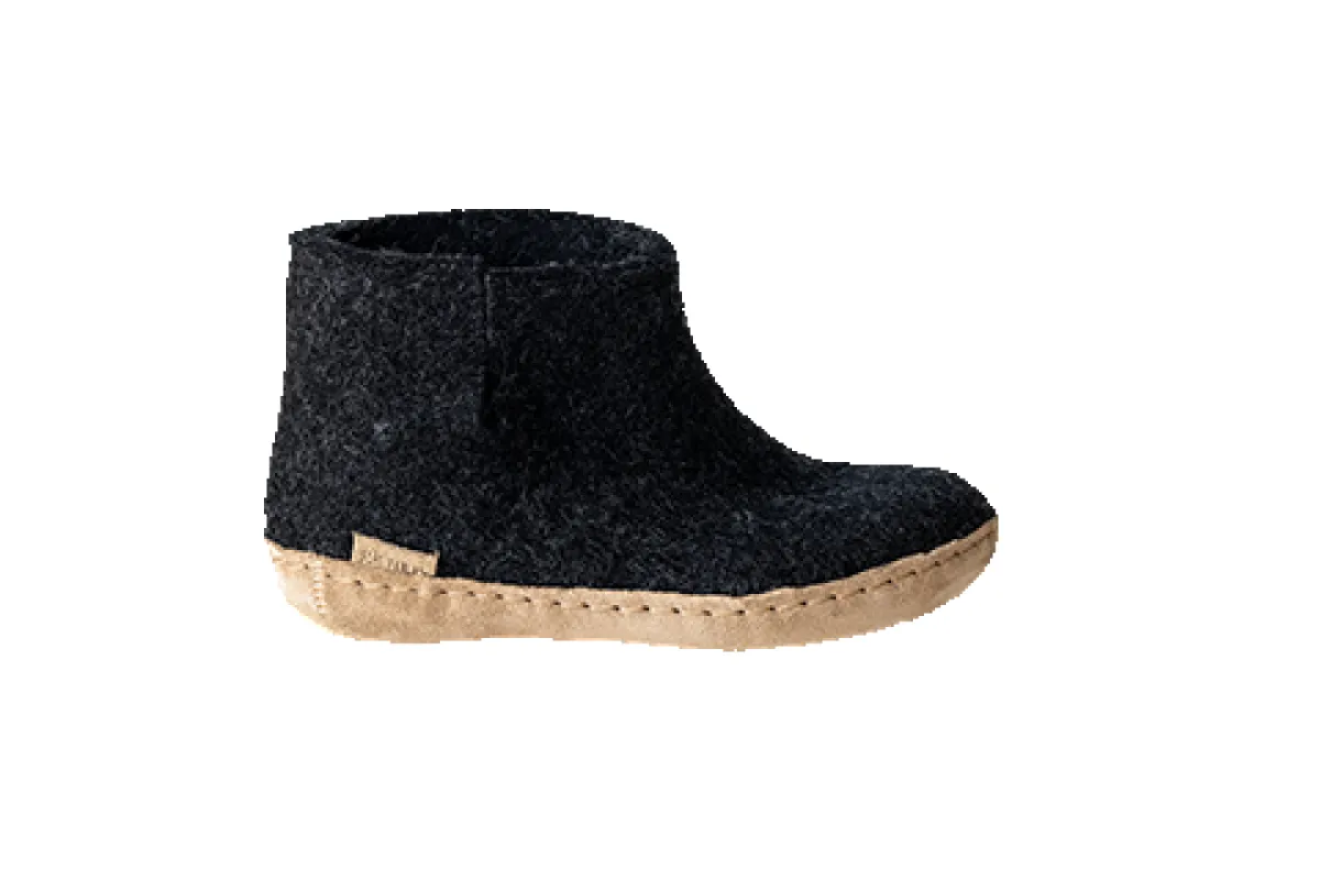 glerups Boot Junior Charcoal sold by Glerups