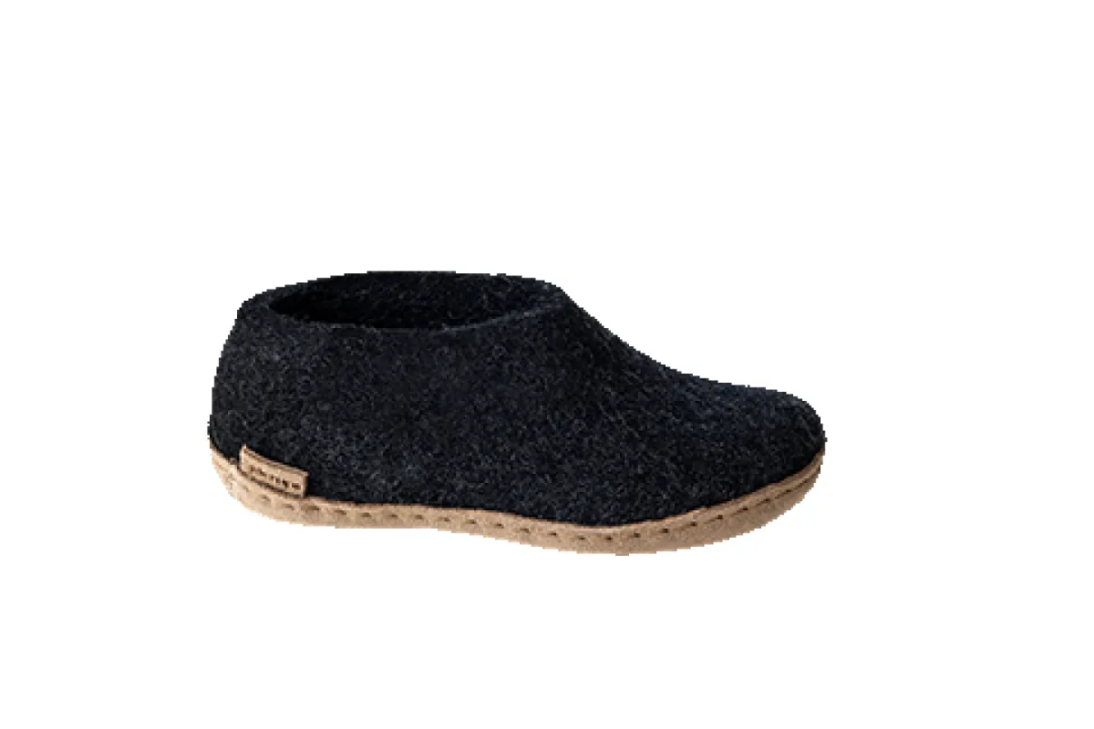 glerups Shoe Junior Charcoal sold by Glerups