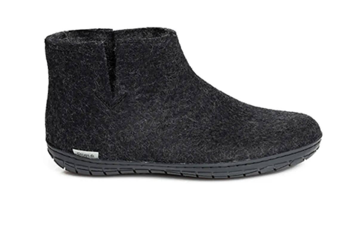 glerups Boot Charcoal Black Rubber sold by Glerups