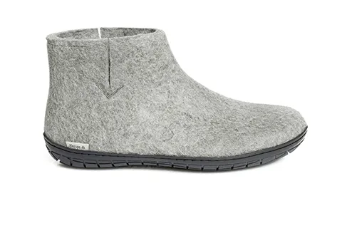 glerups Boot Grey Black Rubber sold by Glerups