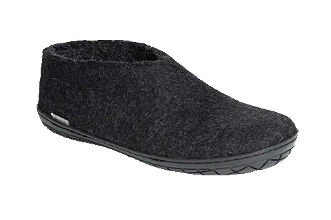 Shoe with black rubber sole - Charcoal sold by Glerups product image thumbnail 2