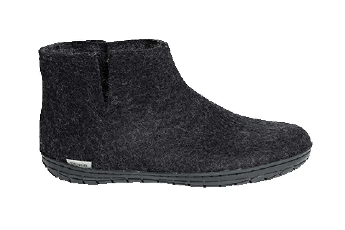 glerups Boot Charcoal Black Rubber sold by Glerups