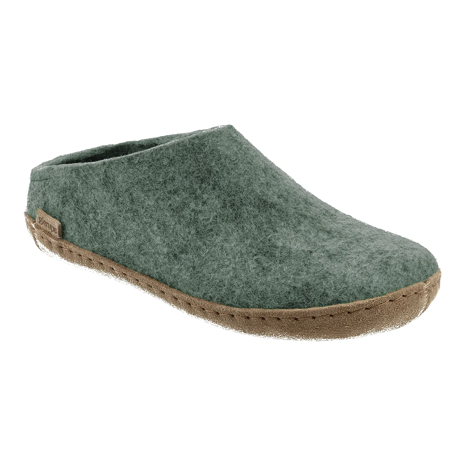 Slip-on with leather sole - Moss sold by Glerups product image thumbnail 2