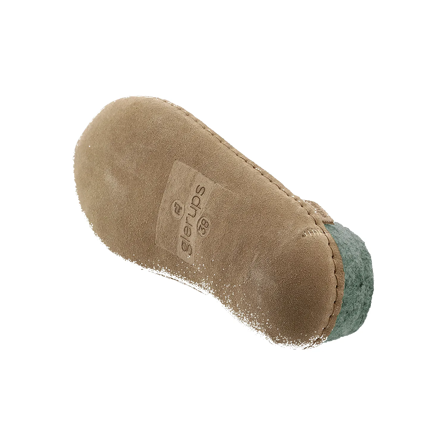 Slip-on with leather sole - Moss sold by Glerups product image thumbnail 4