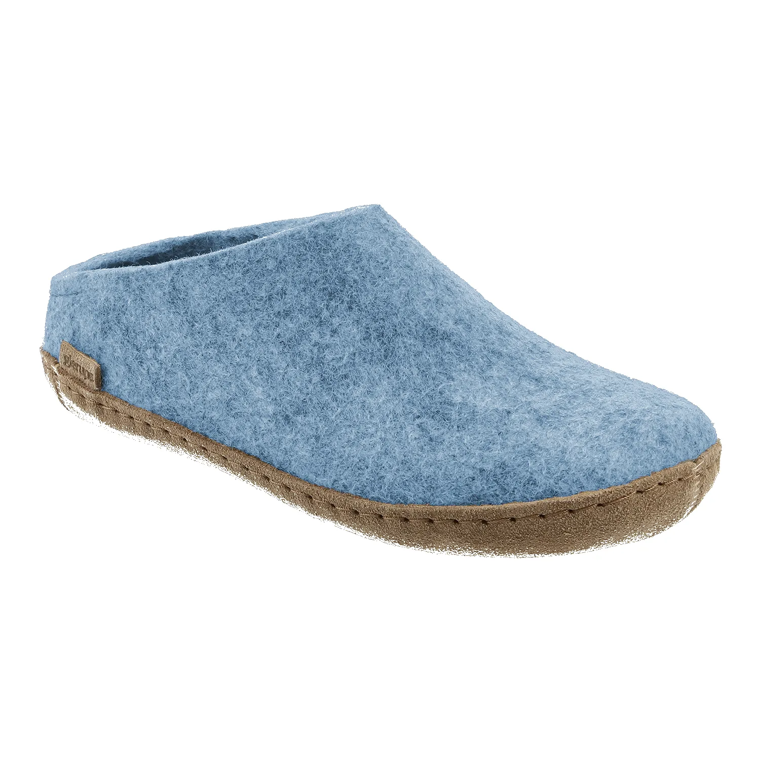 Slip-on with leather sole - Sky sold by Glerups product image thumbnail 4