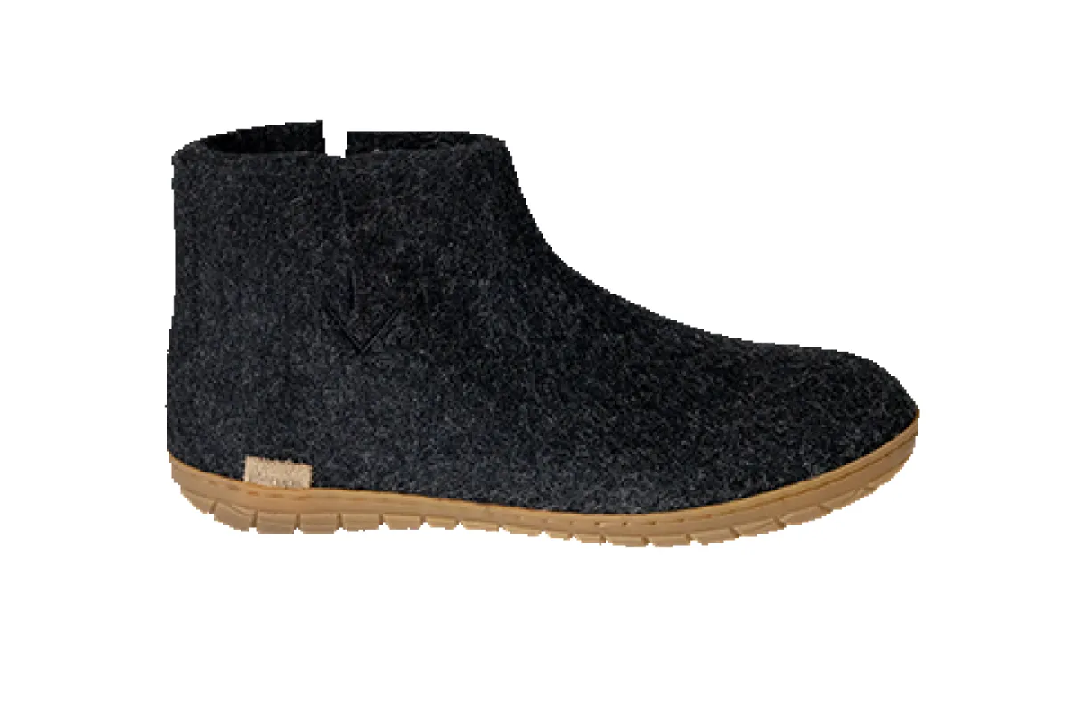 glerups Boot Charcoal Rubber sold by Glerups