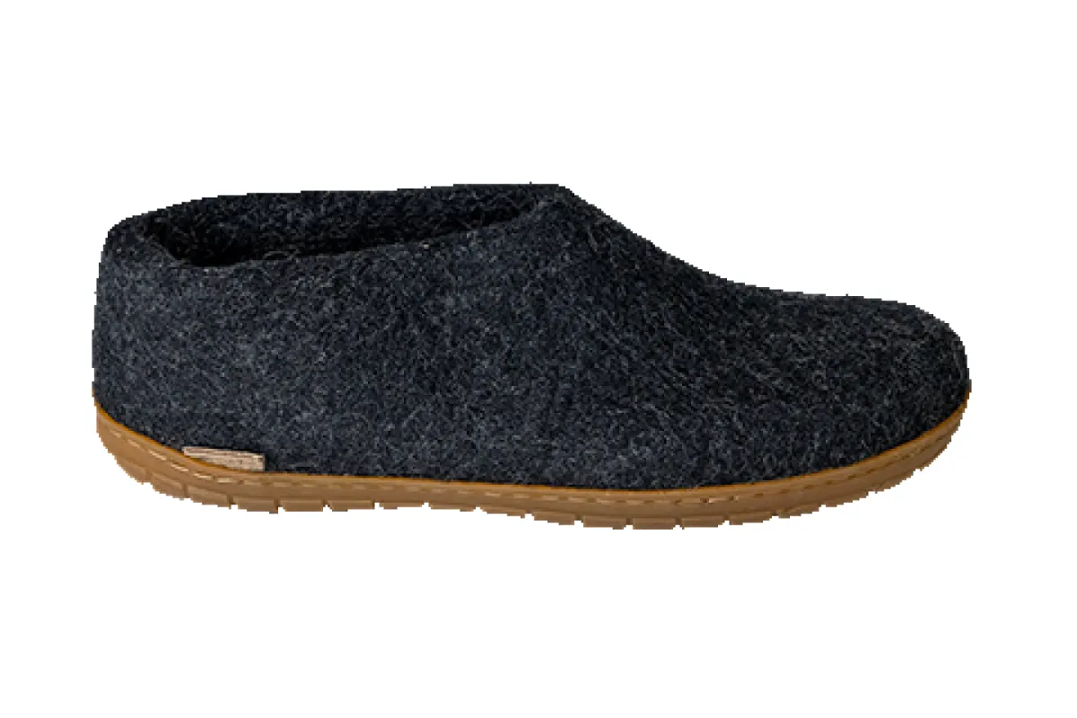 glerups Shoe Charcoal Rubber sold by Glerups
