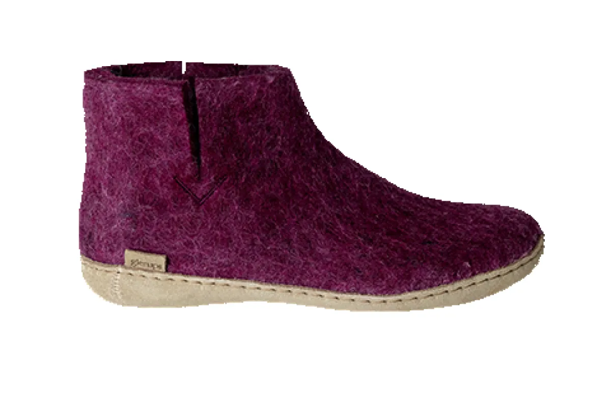 glerups Boot Cranberry sold by Glerups