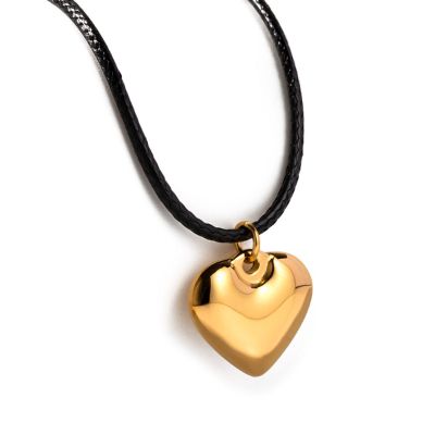 Gold Heart Necklace sold by Gemlly