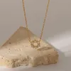 Zetta Zirconia Pendant Necklace sold by Gemlly