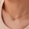 Zetta Zirconia Pendant Necklace sold by Gemlly