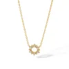 Zetta Zirconia Pendant Necklace sold by Gemlly
