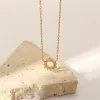 Zetta Zirconia Pendant Necklace sold by Gemlly