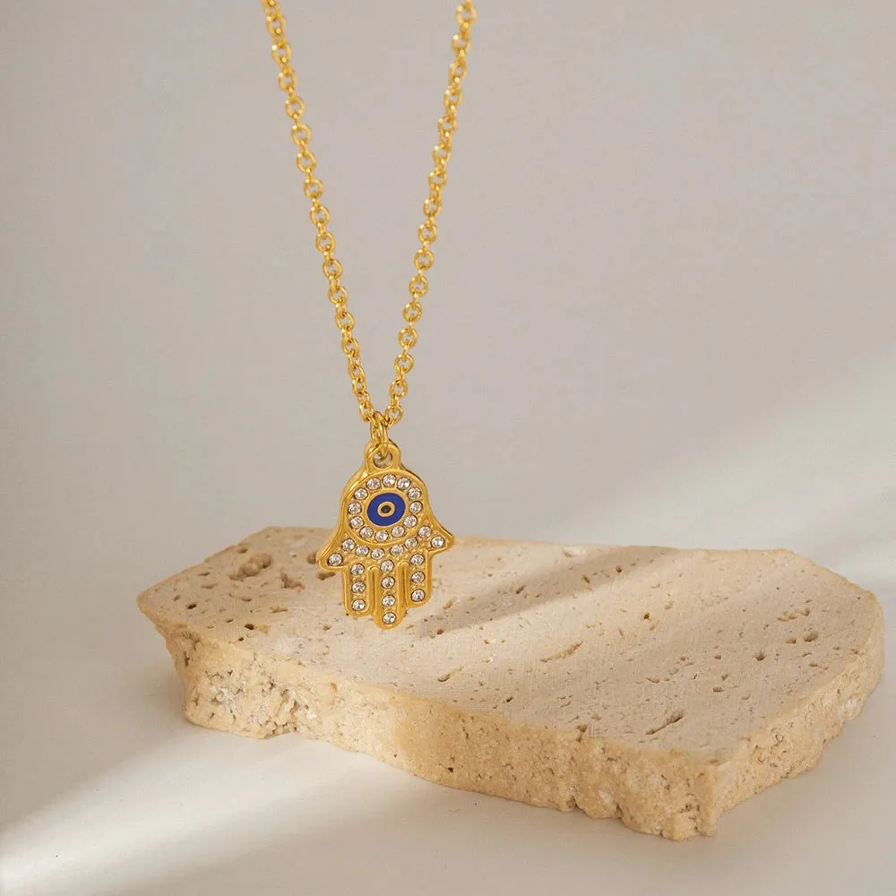 Kamissa Hand Necklace sold by Gemlly product image thumbnail 2