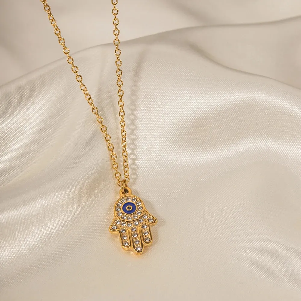 Kamissa Hand Necklace sold by Gemlly product image thumbnail 4