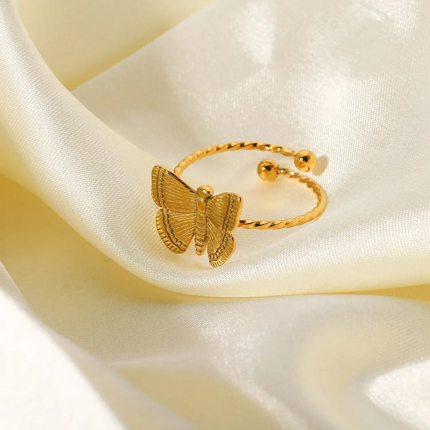 Retro Butterfly Ring sold by Gemlly product image thumbnail 3