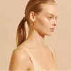 Croissant Hoop Earrings sold by Gemlly