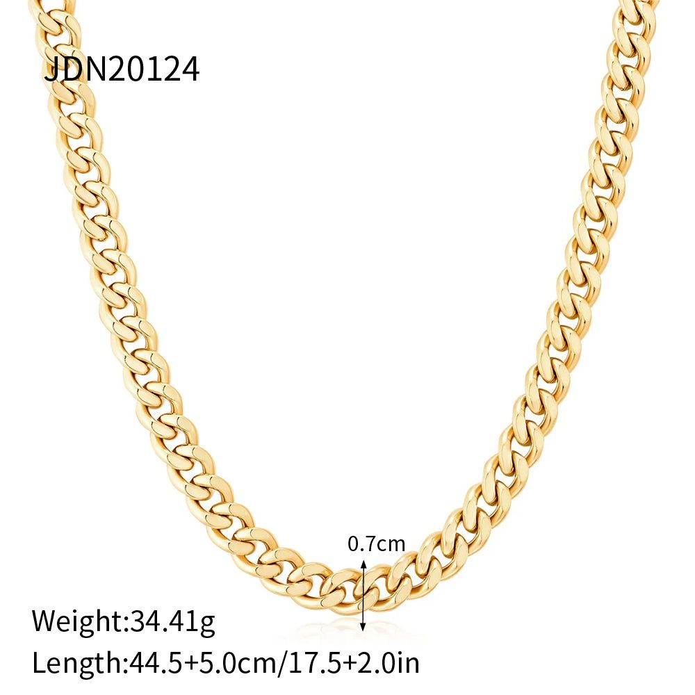 Cuban Chain Necklace sold by Gemlly product image thumbnail 5