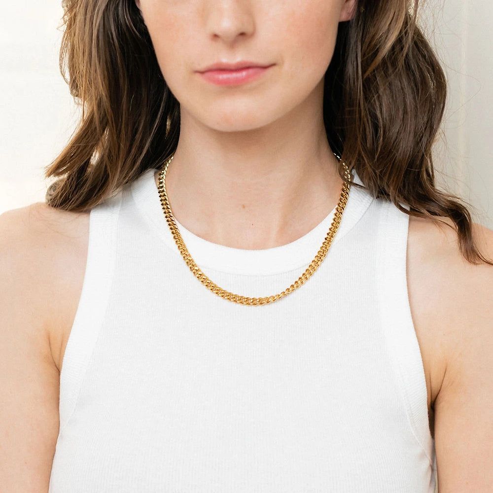 Cuban Chain Necklace sold by Gemlly product image thumbnail 4