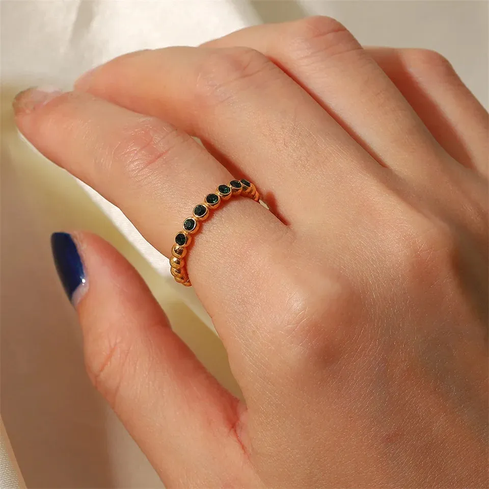 Beanie Zirconia Ring sold by Gemlly product image thumbnail 4