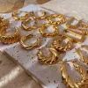 U Shape Hoop Earrings sold by Gemlly