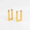 U Shape Hoop Earrings sold by Gemlly