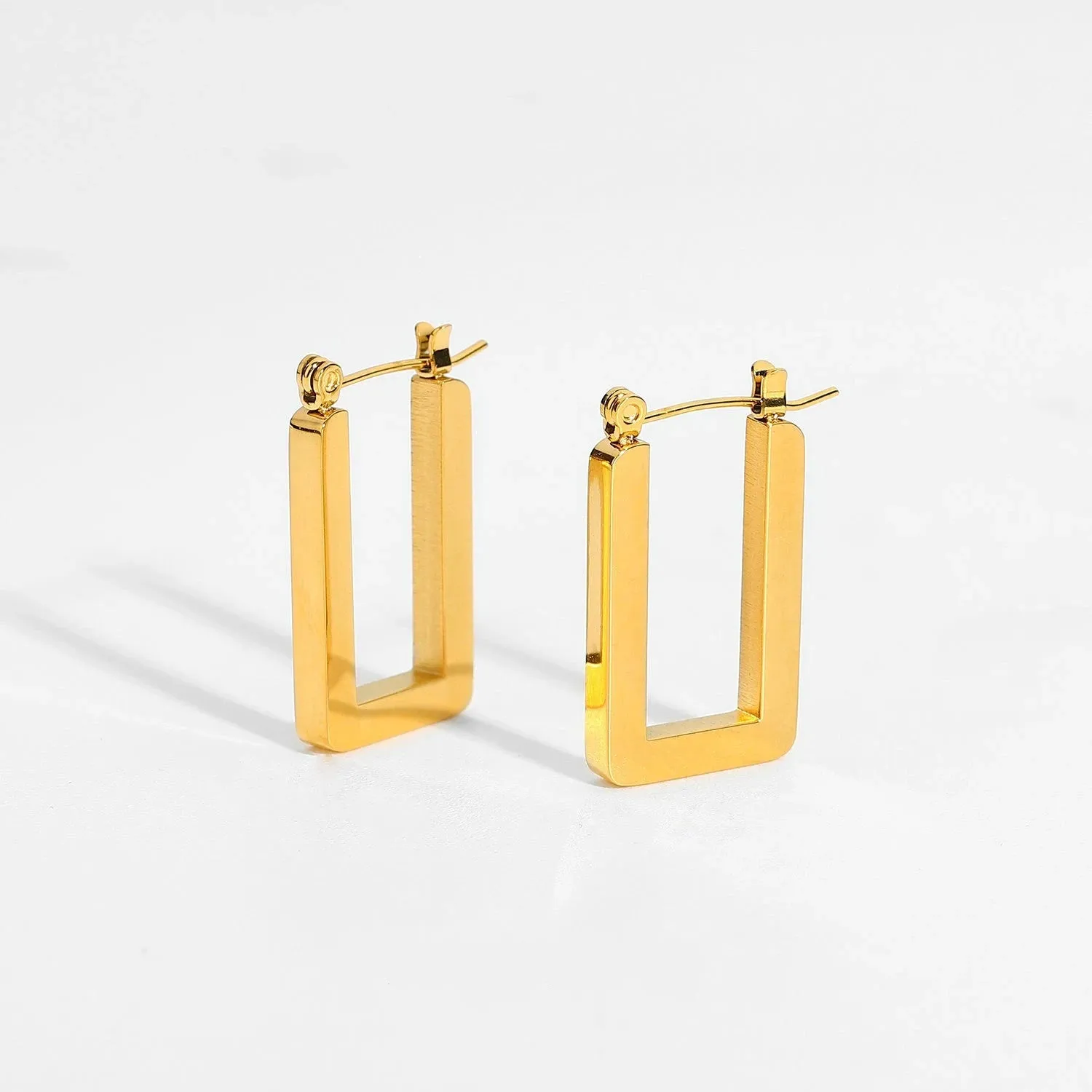 U Shape Hoop Earrings sold by Gemlly