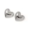 Chunky Heart Earrings sold by Gemlly