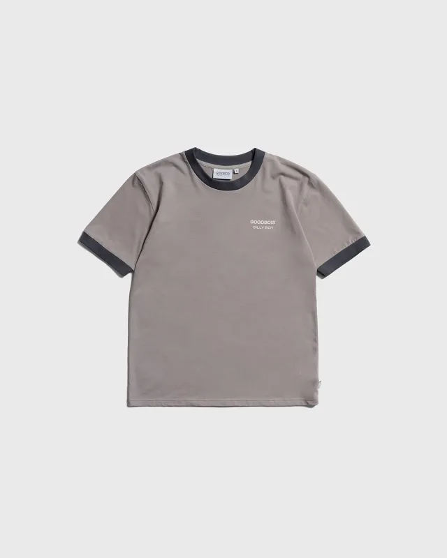 BOYFRIEND FITTED T-SHIRT GREY made by Goodbois