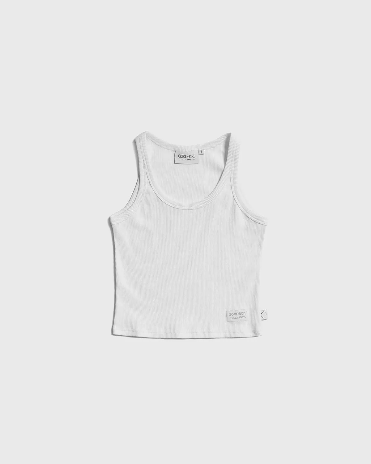 GIRLFRIEND TYPE TOP WHITE sold by Goodbois