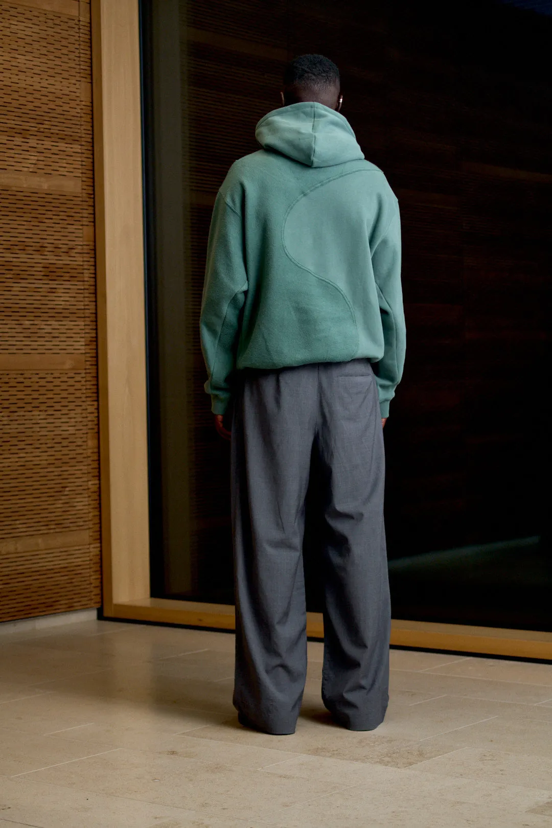 YIN YANG HOODY TECHGREEN sold by Goodbois product image thumbnail 3